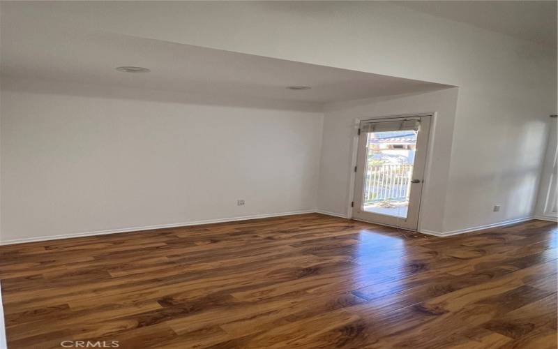 Master bedroom with sitting area