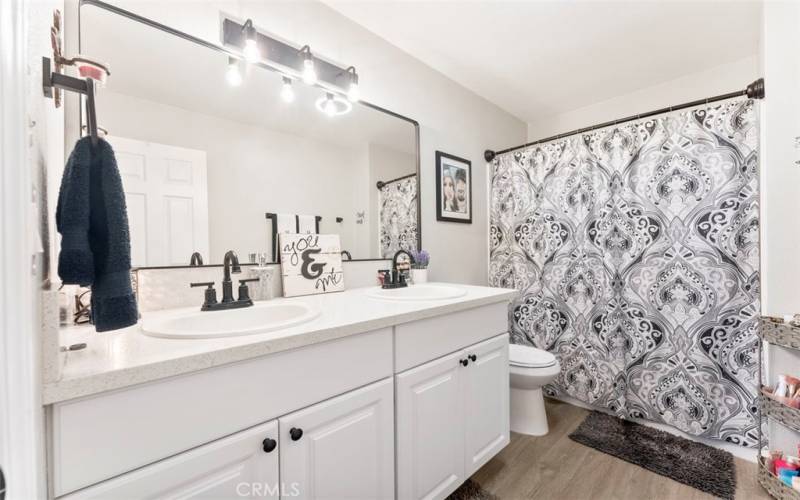 Master Bathroom in Master Bedroom.