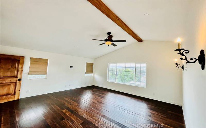 Primary Bedroom with High ceilings