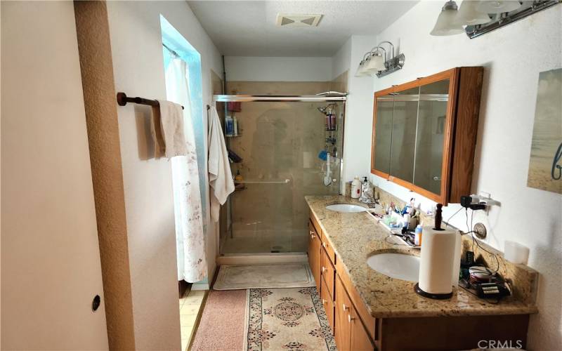 Primary suite bathroom