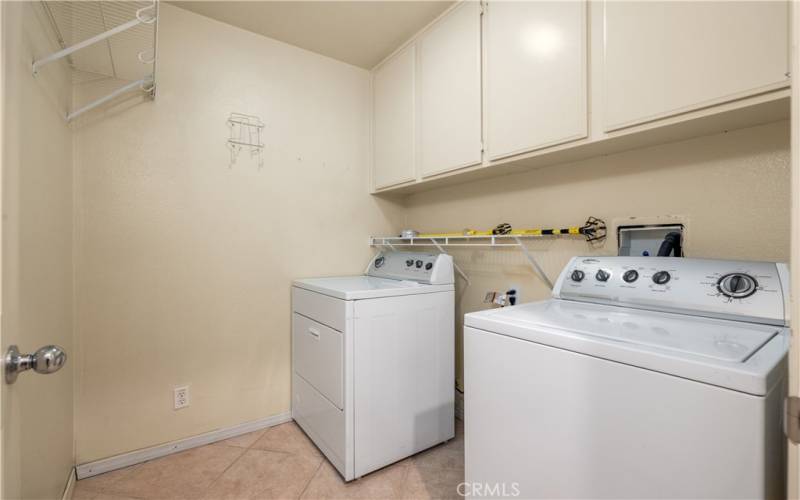 Laundry with included washer and dryer