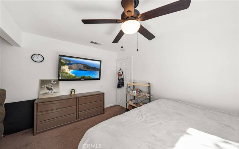 Guest Room with carpet.