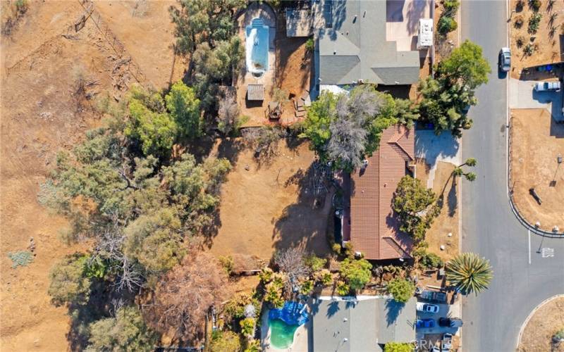 Aerial view of 5926 Avenue Juan Bautista, Jurupa