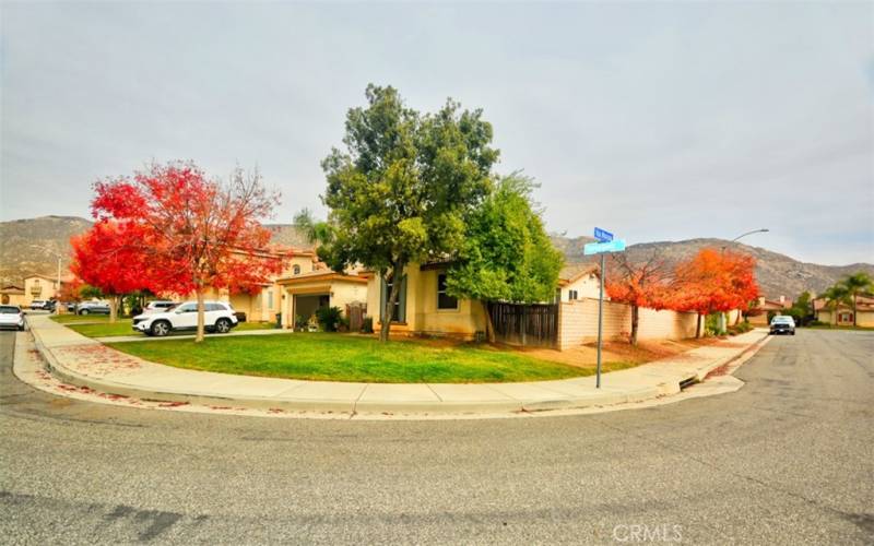 Wide Angle Perspective of Home