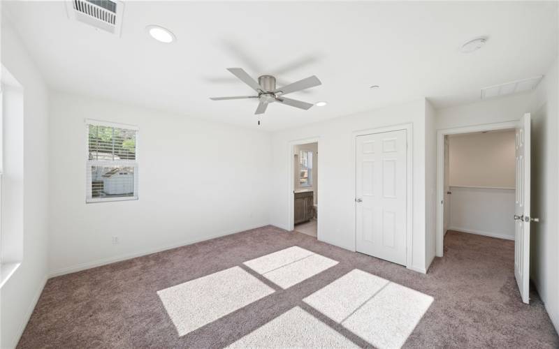 Third Floor Bedroom With Full Bathroom & Walk-In Closet.