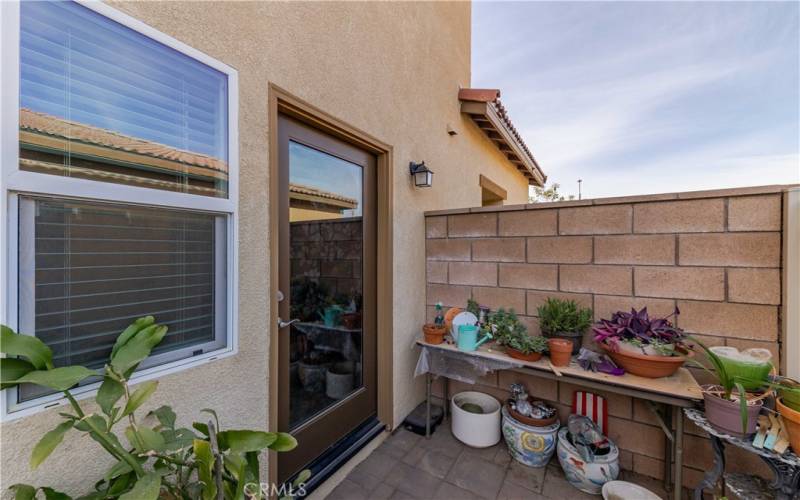 Casita Back yard door!