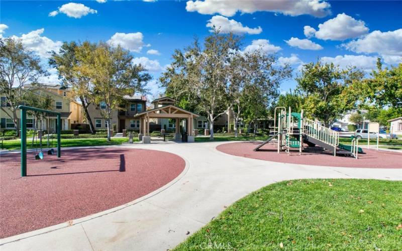 Neighborhood park in front of the house