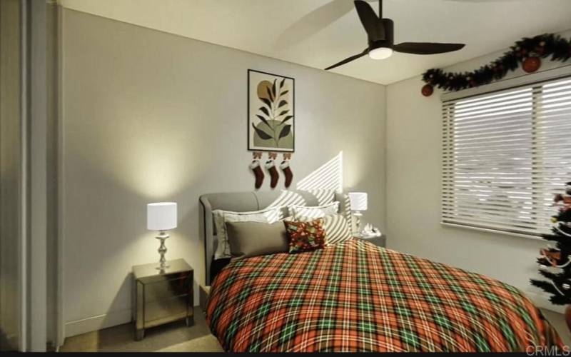 Holiday Virtual Staging - Bedroom 1