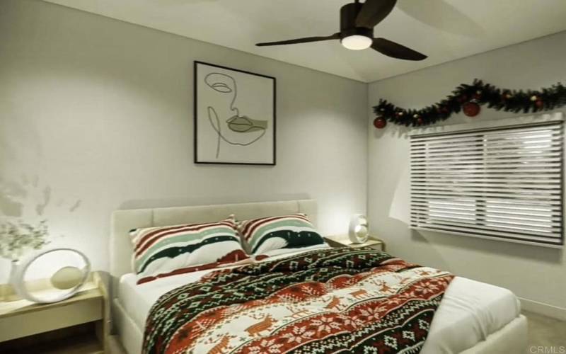 Holiday Virtual Staging - Bedroom 2