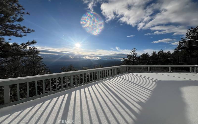 Scenic Back Deck