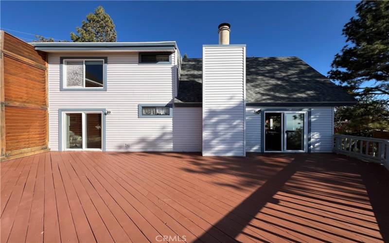 Back Deck Privacy Fence