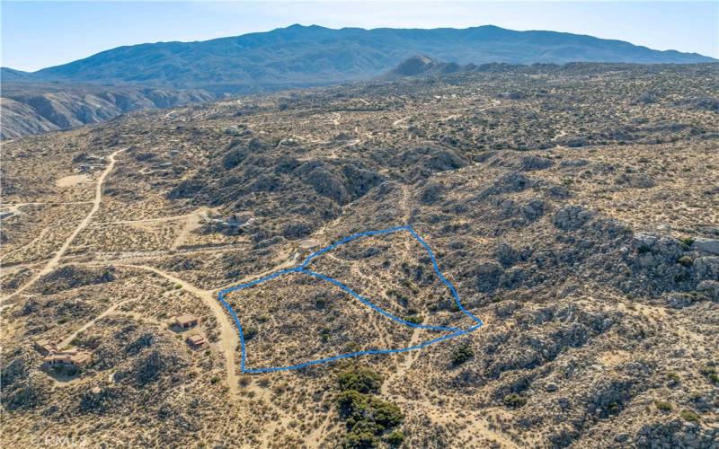 Facing South to Santa Rosa Mountain