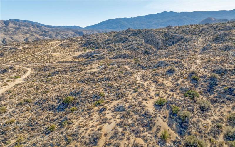 Views South to Santa Rosa Mountain