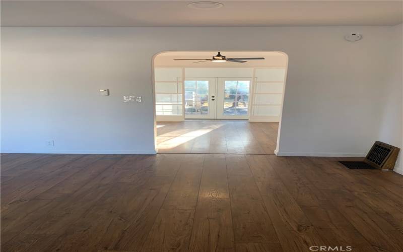 Living room toward dinning rom and kitchen
