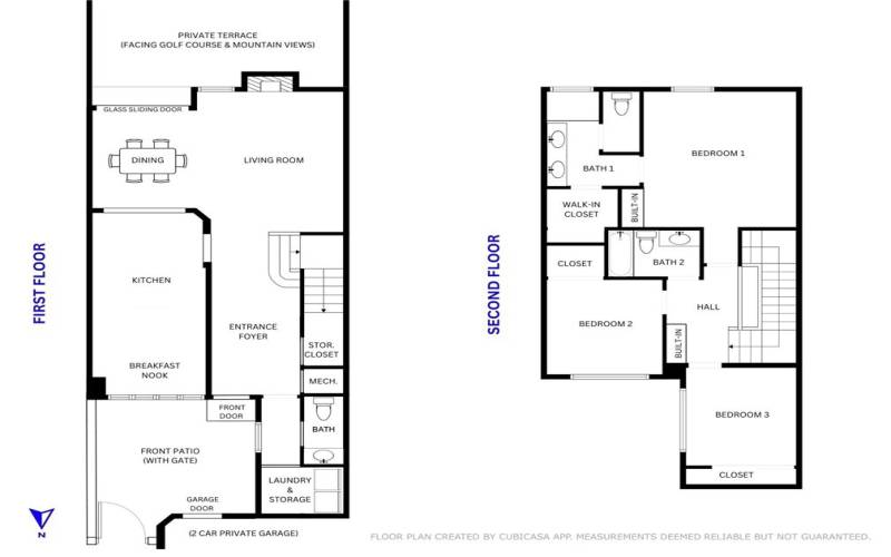 Floor Plan (may not be exact, for reference only)