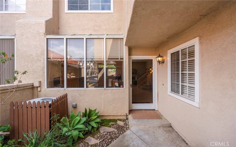 Front Patio & Entrance