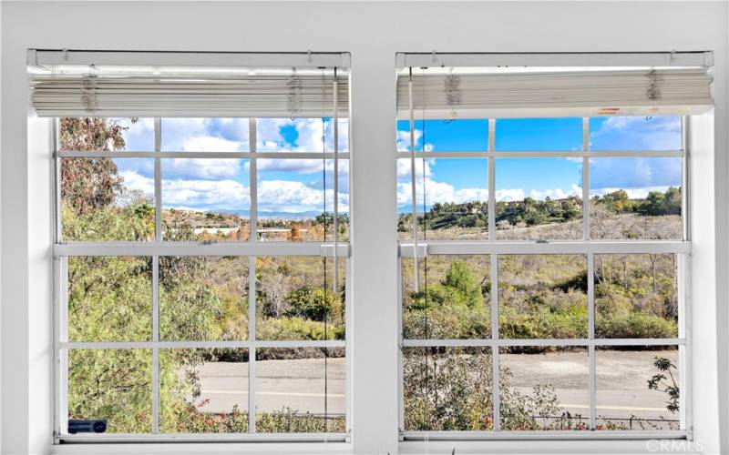 Beautiful views from the Primary Bedroom Suite.