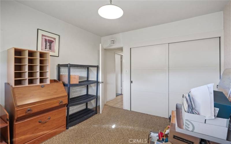 Bedroom 3 with wall-to-wall closet