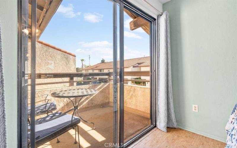 Master Bedroom Balcony