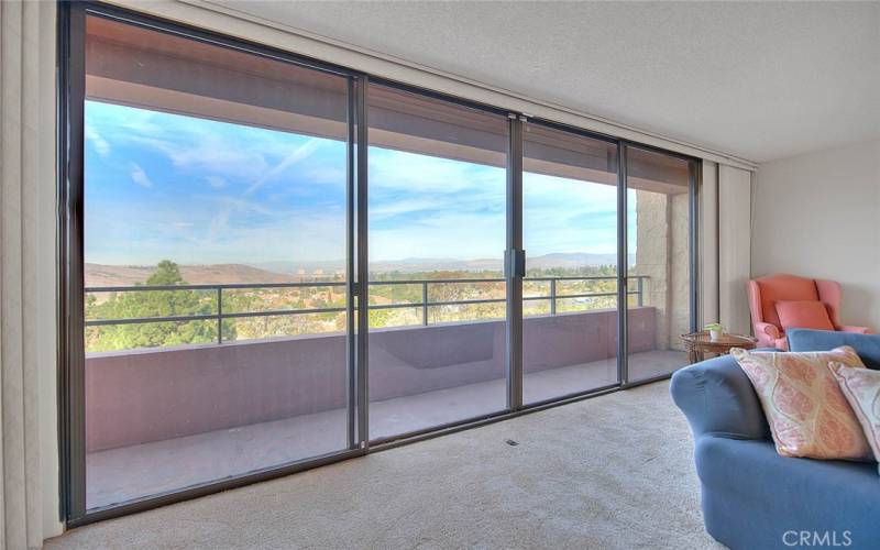 Livingroom view towards the east