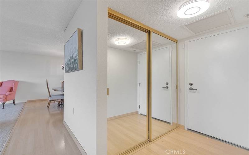 Entryway towards kitchen