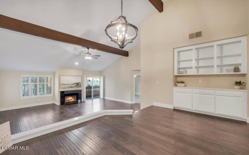 Dining Area & Living Room