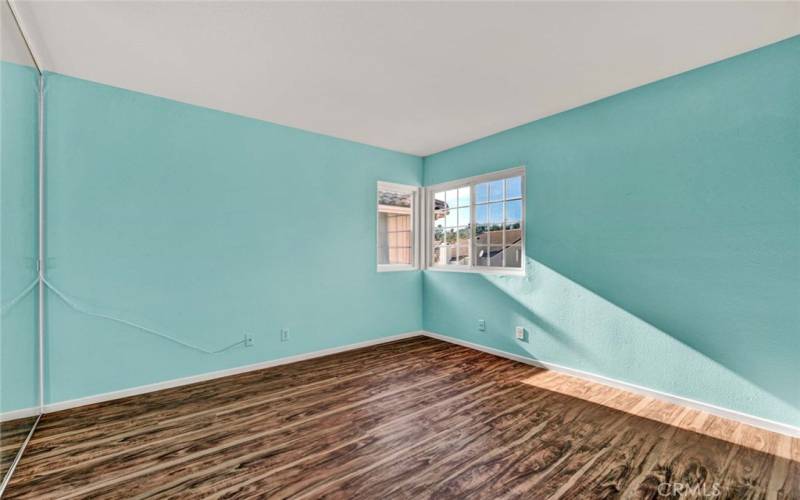 One of 3 upstairs bedrooms. Owner will change color upon request