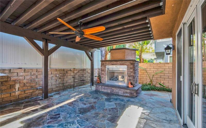 Patio Fireplace