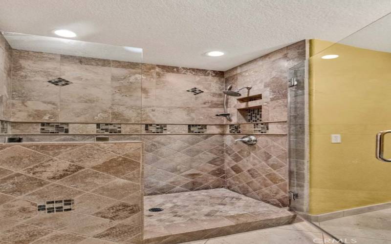 Upstairs hall shower