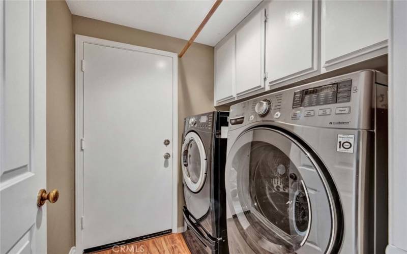 Washer & Dryer included. Separate laundry room