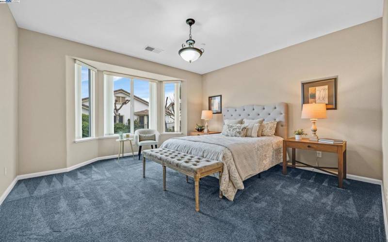 Primary Bedroom with Bay Window