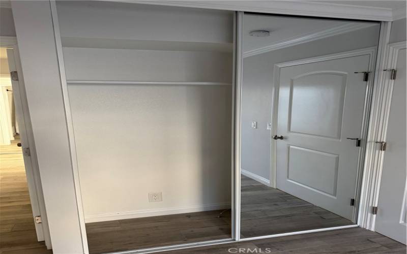 Closet in second bedroom