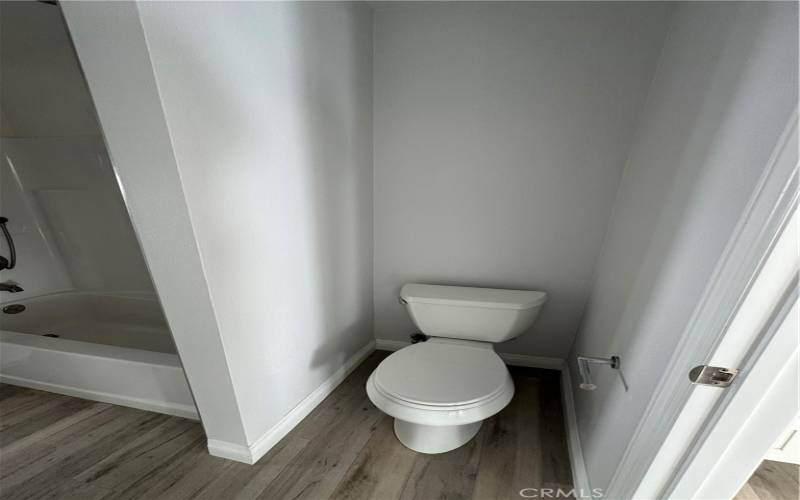 Bathroom Toilet on lower level