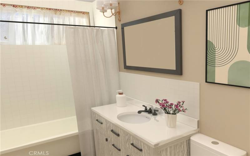 Virtually Staged Bathroom2