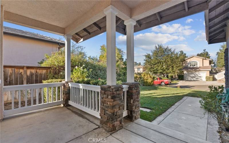 Charming front porch