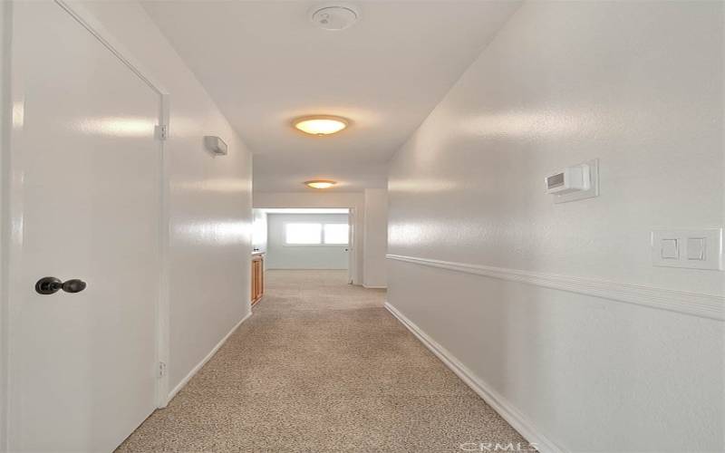 Hallway to the bedrooms