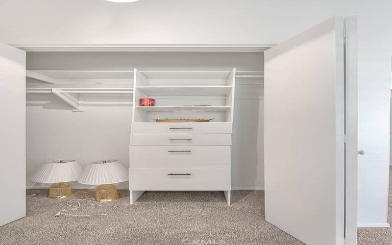 Primary bedroom closet