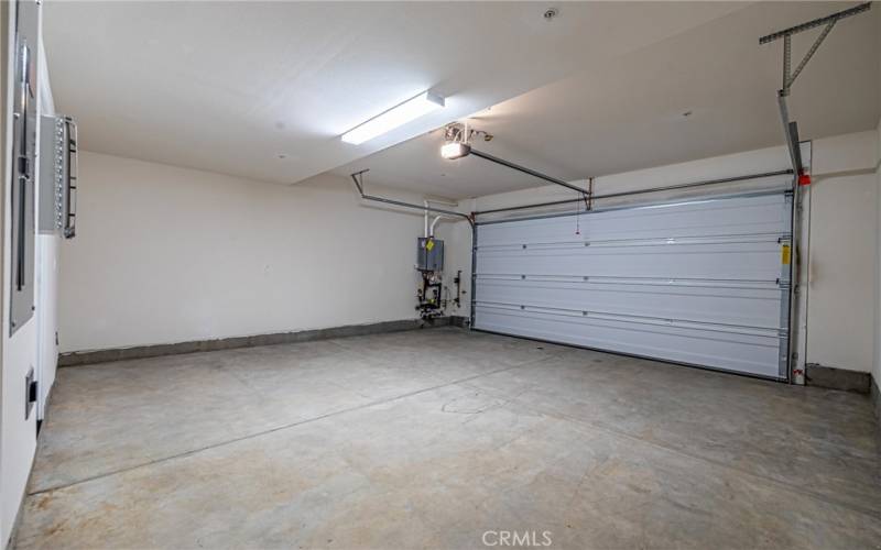 2 car attached garage with direct access