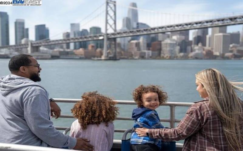 Young Family on Ferry