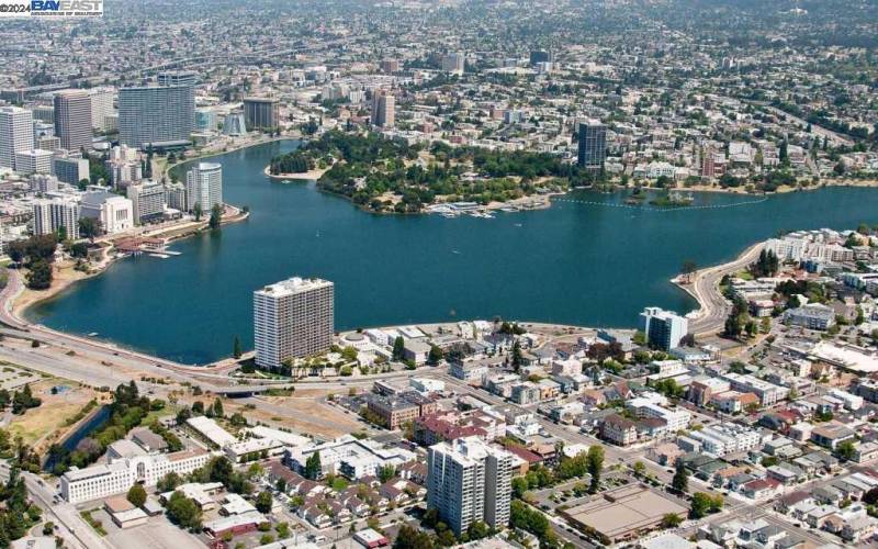 Aerial View - Lake Merrit