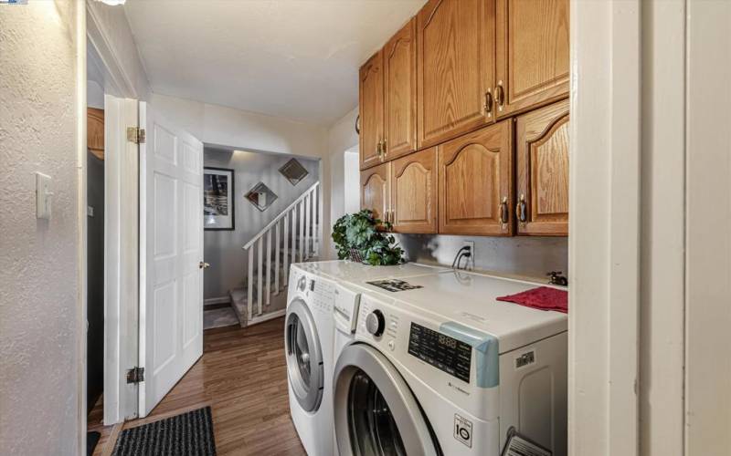 laundry area