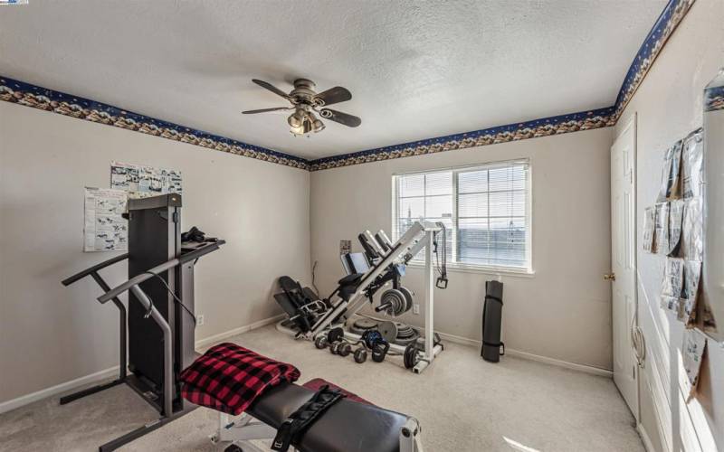 4th bedroom/gym