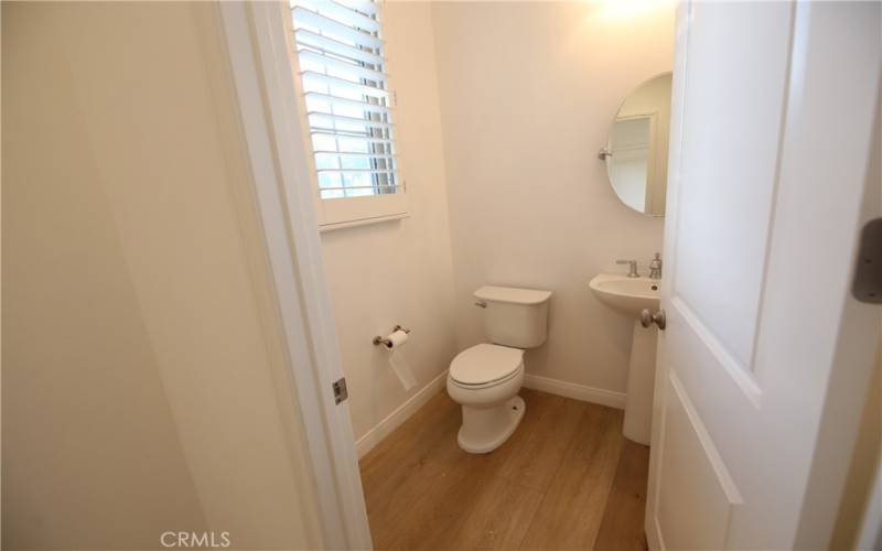 Downstairs guest bathroom