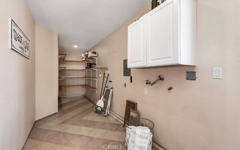 Laundry/Pantry Area