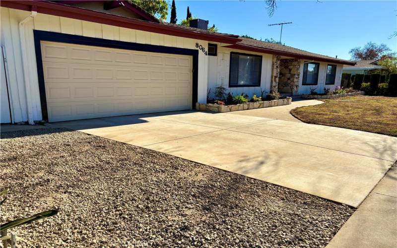 Driveway expanded