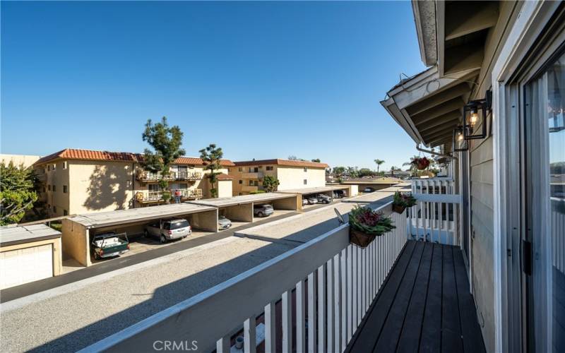 Private balcony