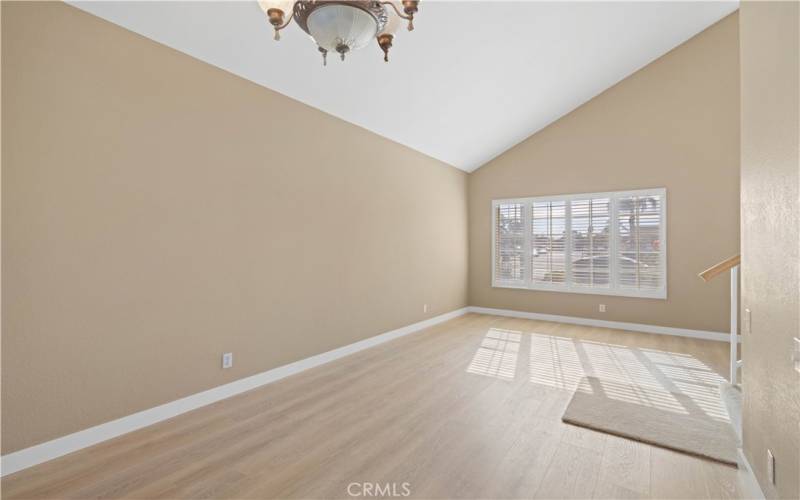 Living Room and Dining Room - new floors