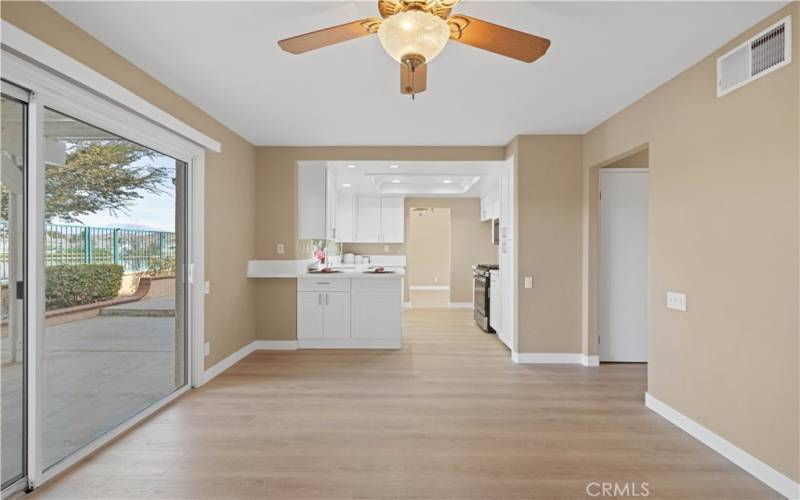 Family Room towards Kitchen