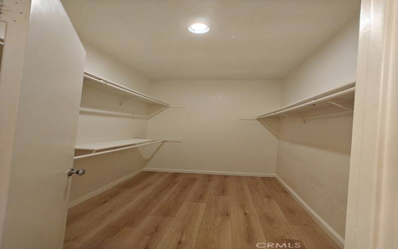 Master Walk-In Closet