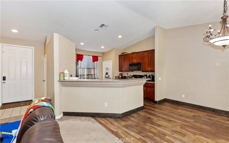 Dining area and Kitchen